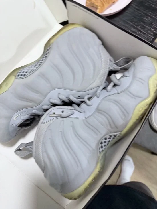 Nike wolf grey Foamposites - Picture 10 of 10